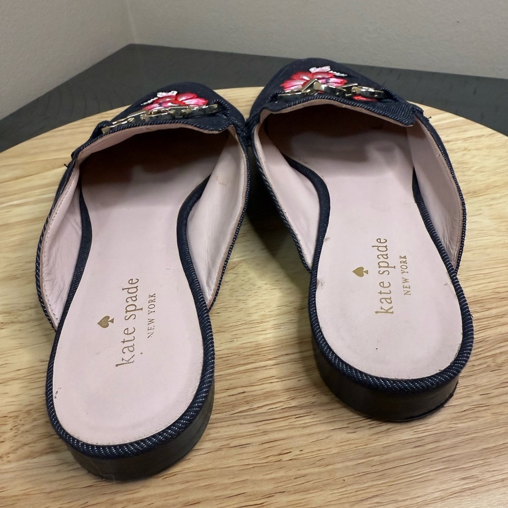 Kate Spade women’s  Canyon denim shoes - Picture 7 of 12
